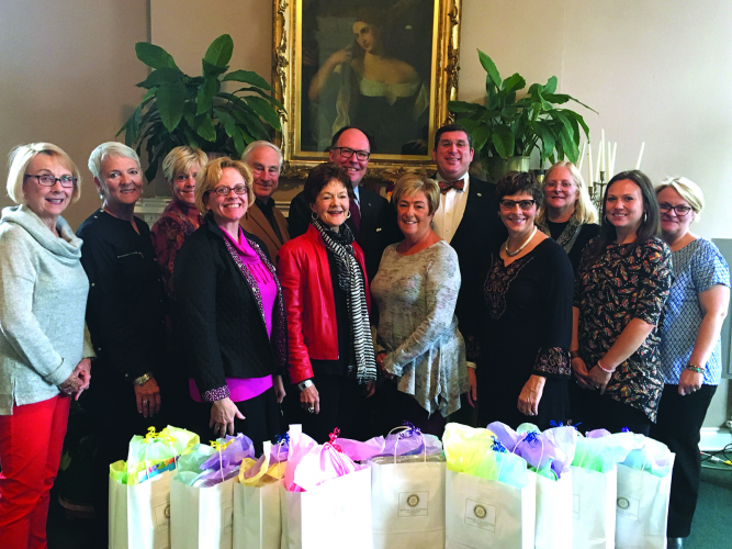 Wheeling Rotary Helps YWCA Clients Celebrate Good Times